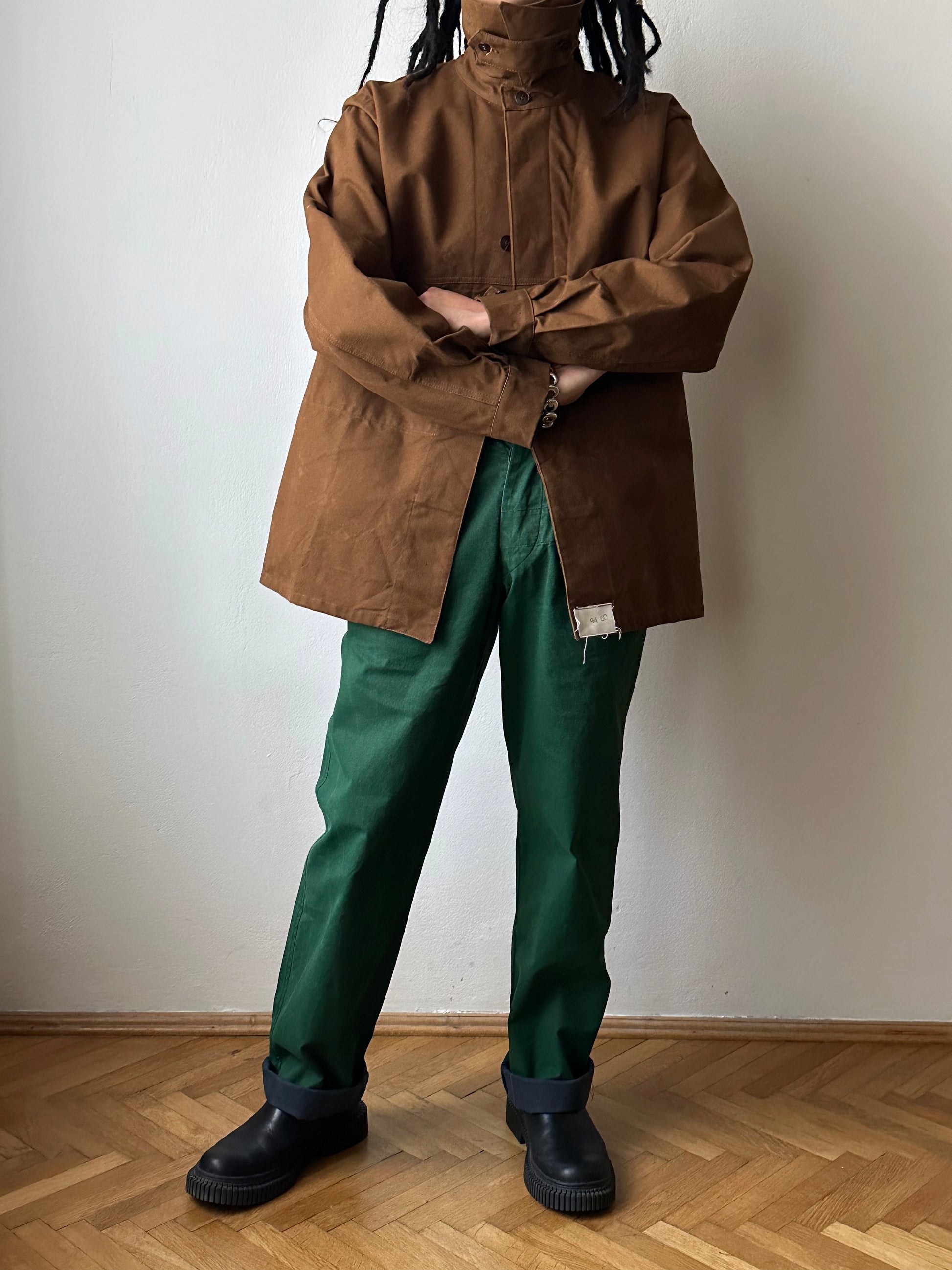 SNCF 50's French Railway 国鉄 Vintage ヴィンテージ フレンチワーク French work wear Praha TOTO Vintage clothing shop store Antique shop Prague Made in France Stone Island Tela Stella ストーンアイランド  デラステラ Massimo Osti Trousers 80's 1982s 古着屋 プラハ ユーロ古着 ヨーロッパ古着 古着卸