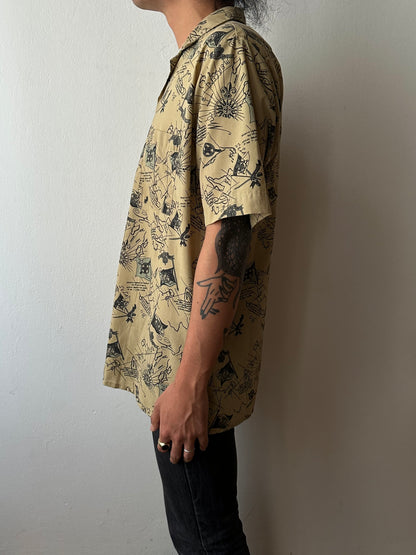 McGEORGE Open collar shirt