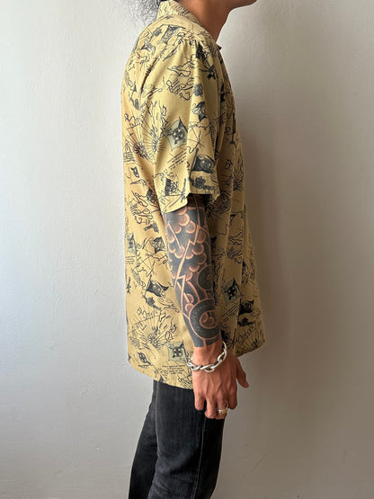 McGEORGE Open collar shirt