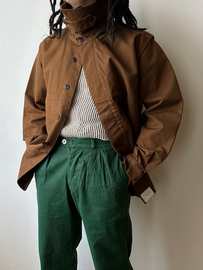 SNCF 50's French Railway 国鉄 Vintage ヴィンテージ フレンチワーク French work wear Praha TOTO Vintage clothing shop store Antique shop Prague Made in France Stone Island Tela Stella ストーンアイランド  デラステラ Massimo Osti Trousers 80's 1982s 古着屋 プラハ ユーロ古着 ヨーロッパ古着 古着卸