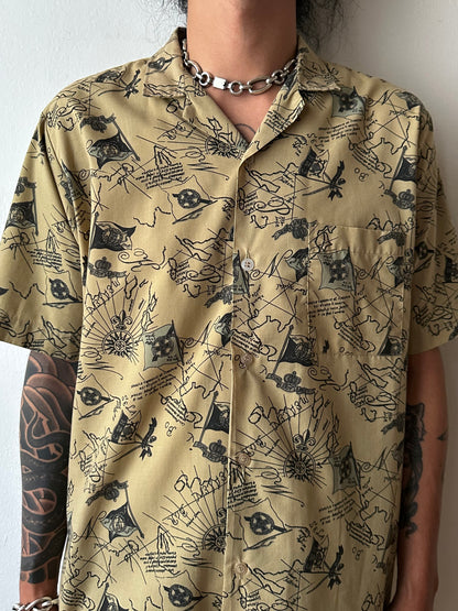 McGEORGE Open collar shirt