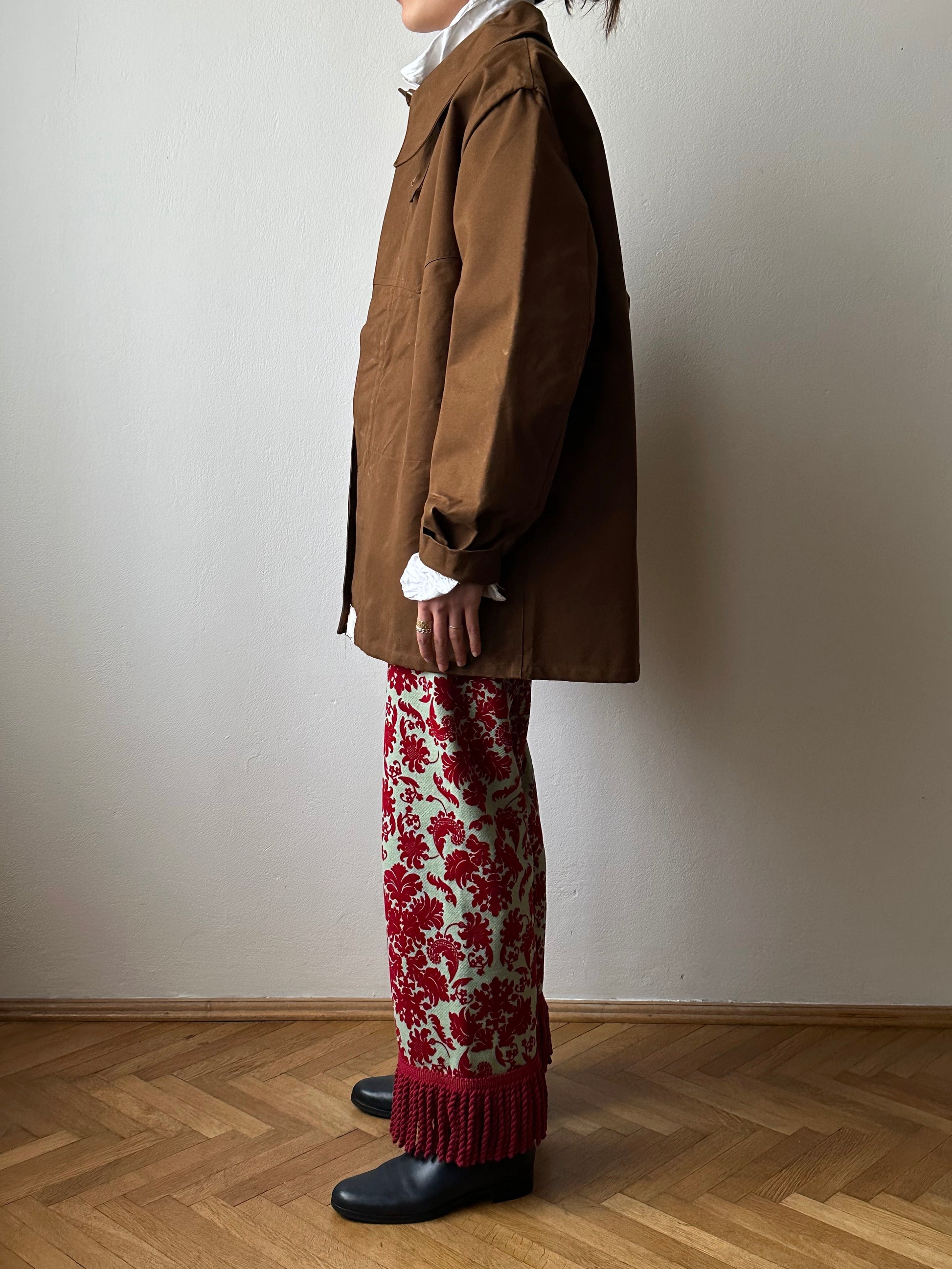 SNCF 50's French Railway 国鉄 Vintage ヴィンテージ フレンチワーク French work wear Praha TOTO Vintage clothing shop store Antique shop Prague Made in France Stone Island Tela Stella ストーンアイランド  デラステラ Massimo Osti Trousers 80's 1982s 古着屋 プラハ ユーロ古着 ヨーロッパ古着 古着卸