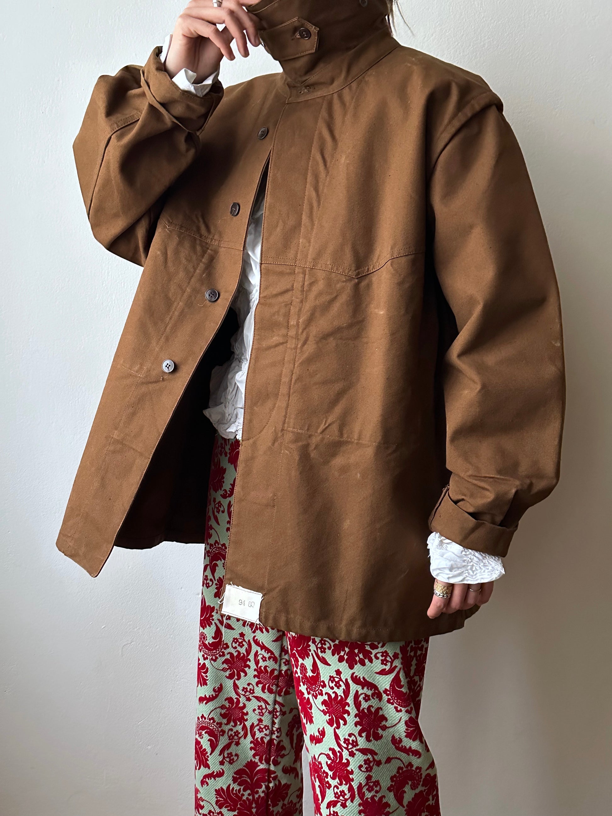 SNCF 50's French Railway 国鉄 Vintage ヴィンテージ フレンチワーク French work wear Praha TOTO Vintage clothing shop store Antique shop Prague Made in France Stone Island Tela Stella ストーンアイランド  デラステラ Massimo Osti Trousers 80's 1982s 古着屋 プラハ ユーロ古着 ヨーロッパ古着 古着卸