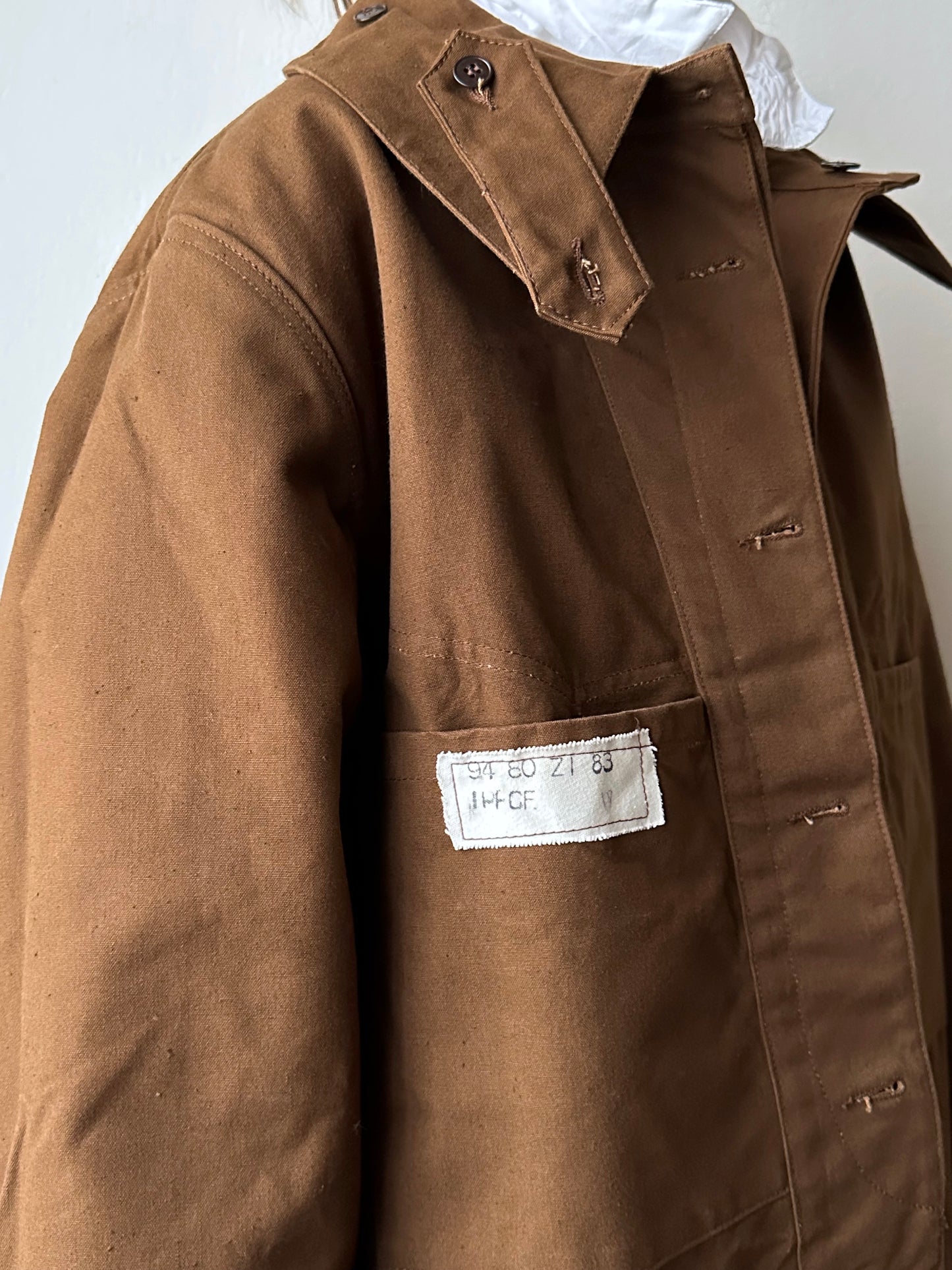 SNCF 50's French Railway 国鉄 Vintage ヴィンテージ フレンチワーク French work wear Praha TOTO Vintage clothing shop store Antique shop Prague Made in France Stone Island Tela Stella ストーンアイランド  デラステラ Massimo Osti Trousers 80's 1982s 古着屋 プラハ ユーロ古着 ヨーロッパ古着 古着卸