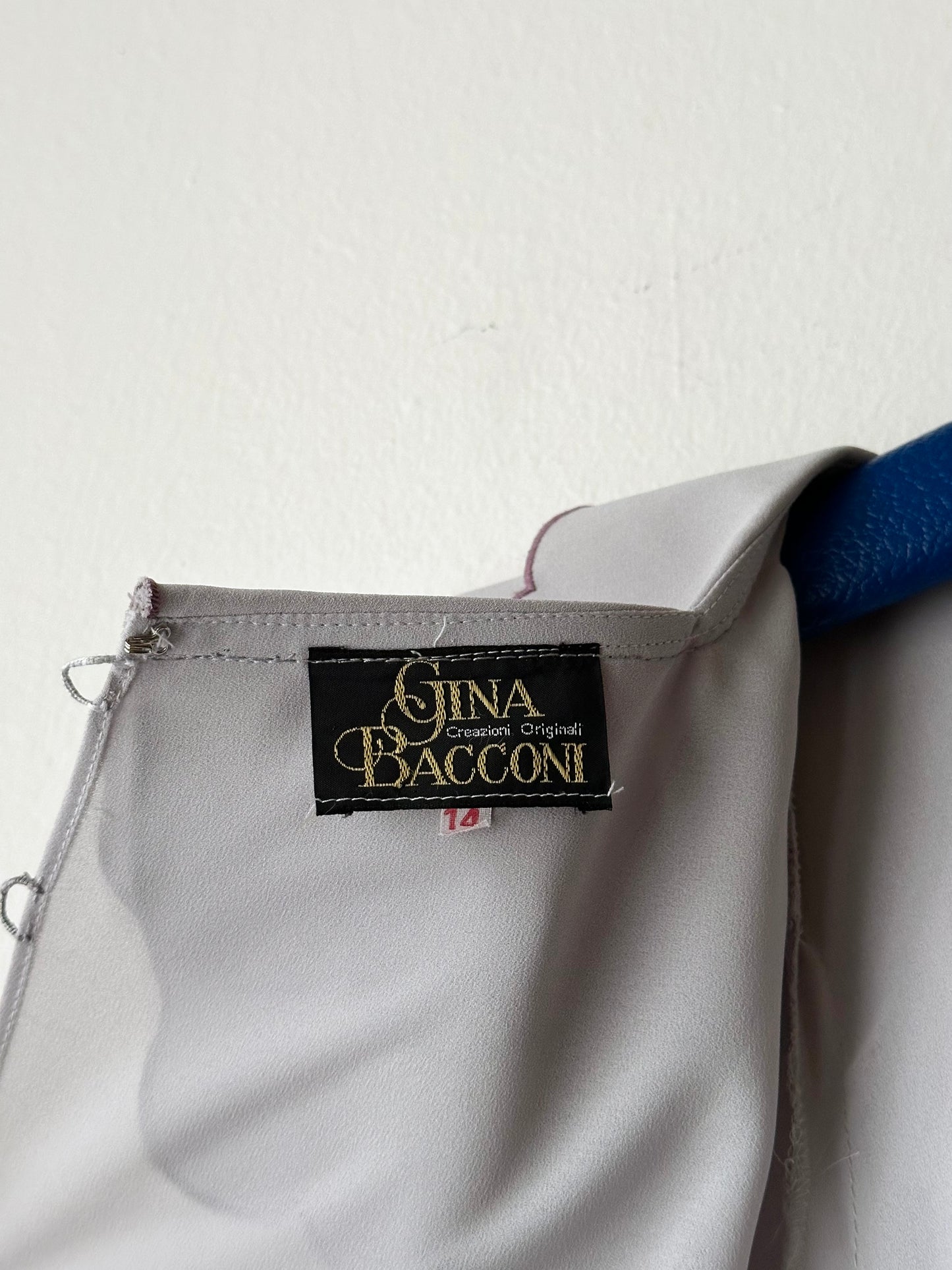 1980s Italy scallop blouse