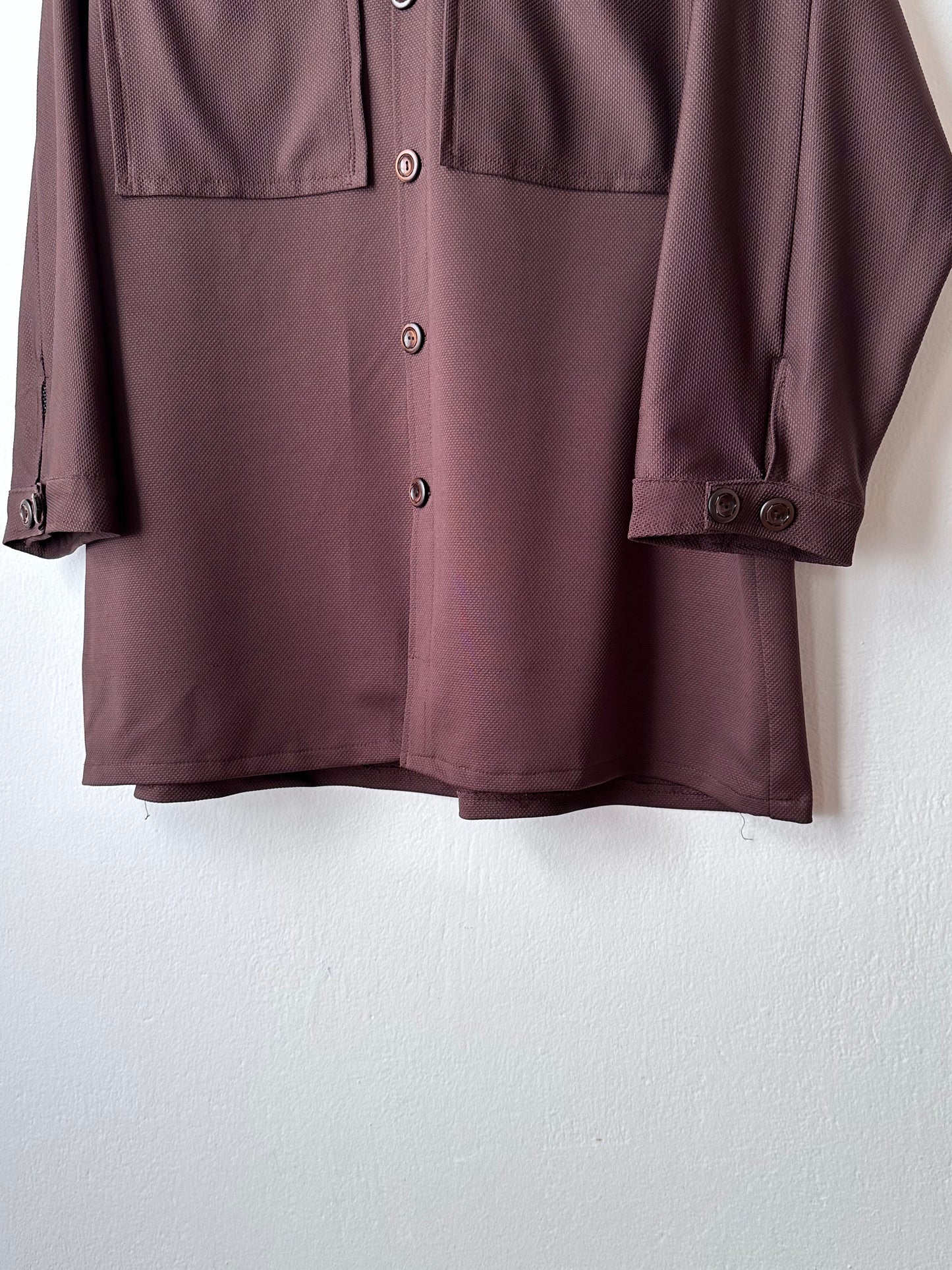 Oversized poly shirt