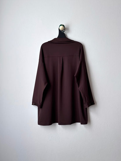 Oversized poly shirt