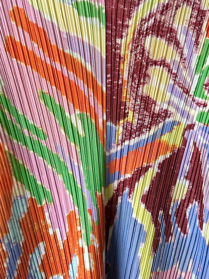 AW23 Issey Miyake PLEATS PLEASE frosty forest shirt