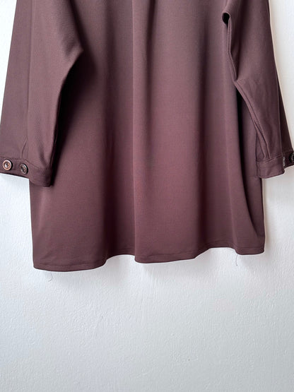 Oversized poly shirt