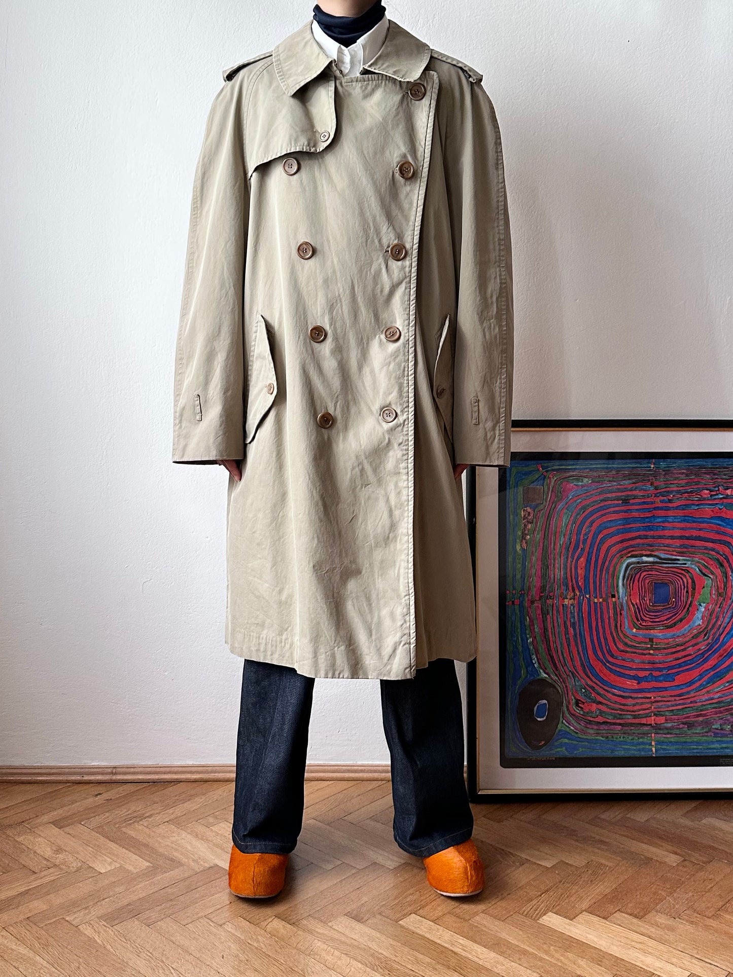 1960-70s Burberrys trench coat