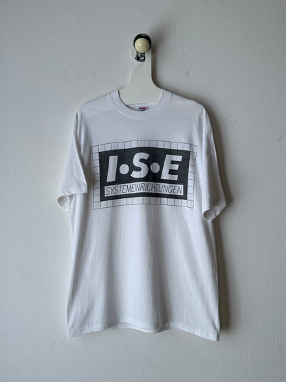 1990s I.S.E. Systemeinrichtungen German company tee - L