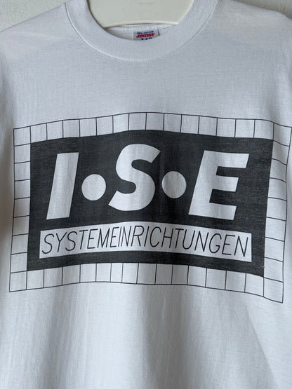 1990s I.S.E. Systemeinrichtungen German company tee - L