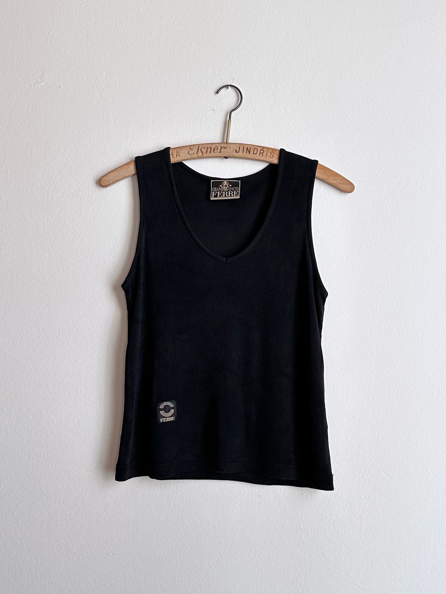 GIANFRANCO FERRE silk tank