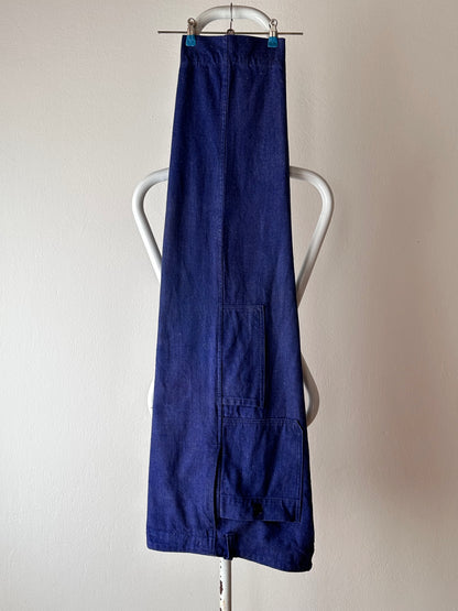 Vintage germany work denim trousers - w37