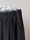 90s black trouser made in France