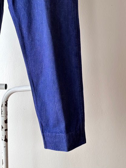 Vintage germany work denim trousers - w37