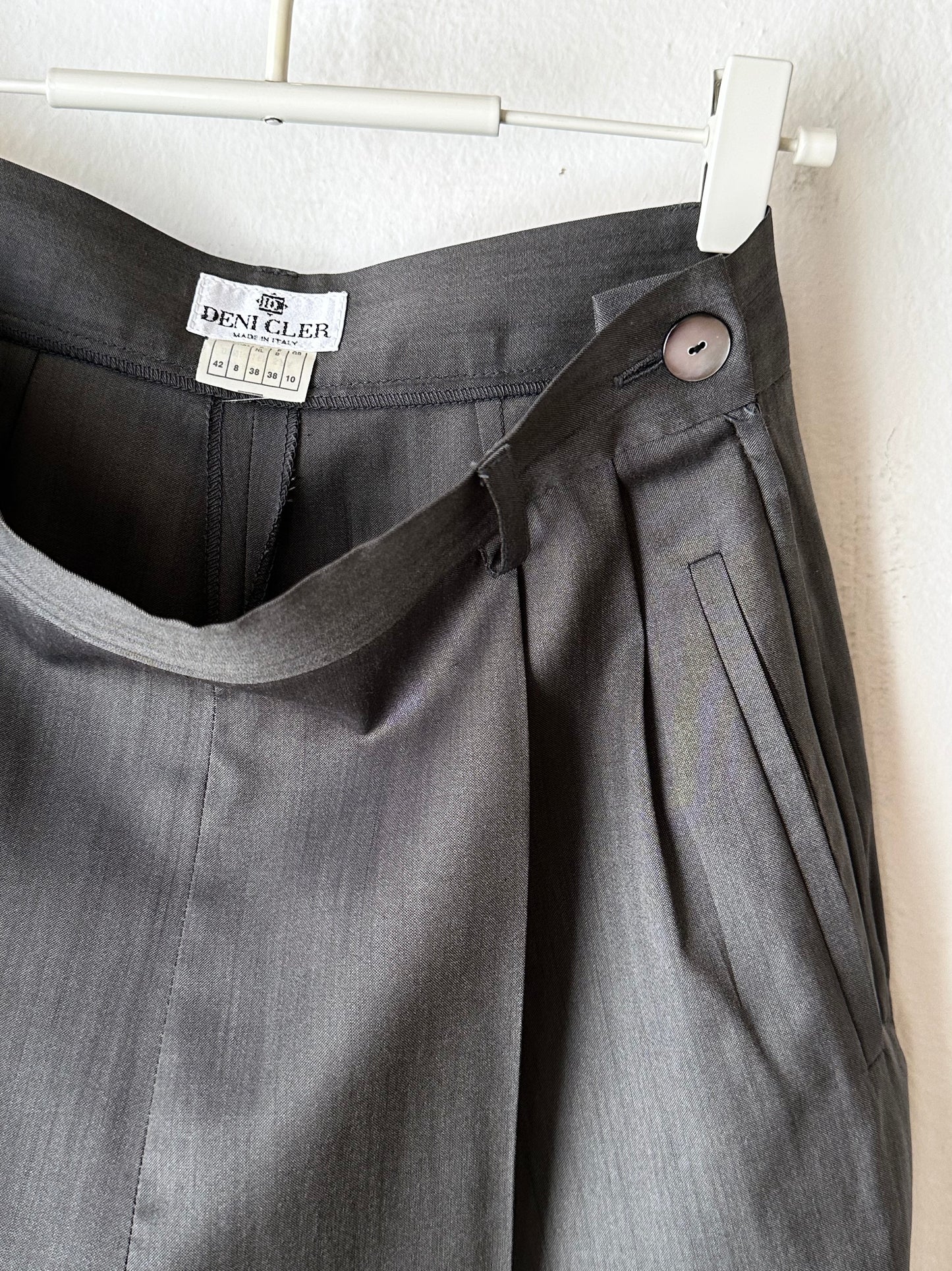 Deni Cler wool silk slacks W27