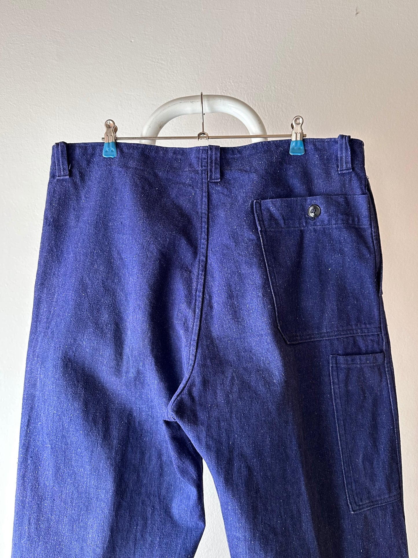 Vintage germany work denim trousers - w37
