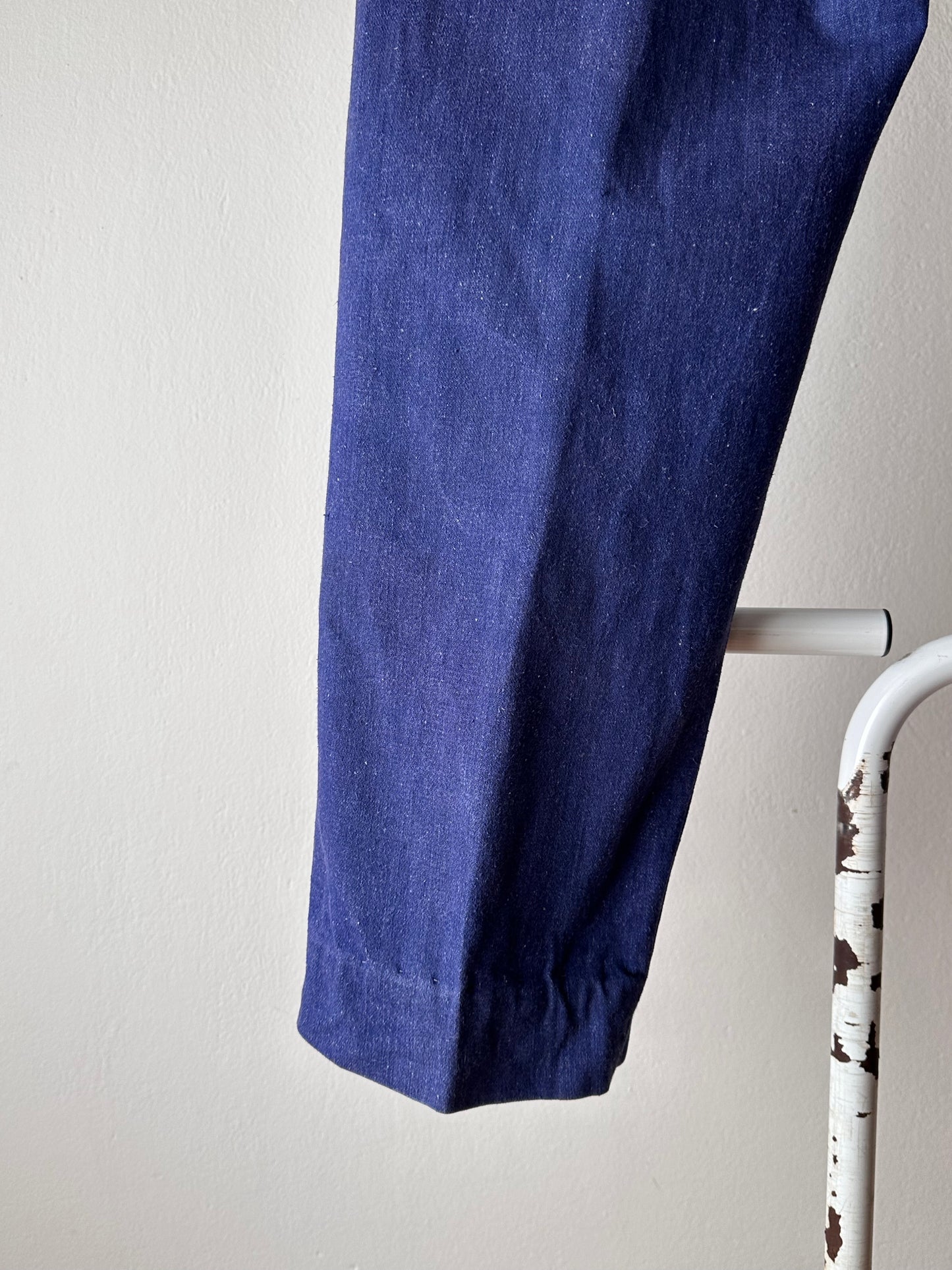 Vintage germany work denim trousers - w37