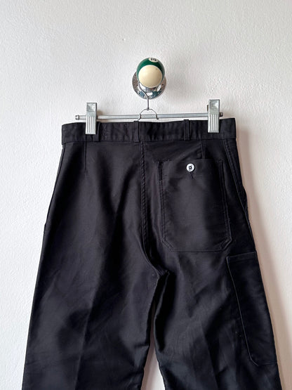 1960's French work Black moleskin Vintage Toto Praha Antique shop Vintage clothing store Secondhand Prague プラハ 古着屋 ヴィンテージ ユーロワーク  フランス買い付け フレンチワーク 黒モールスキン ブラックモールスキン 60年代