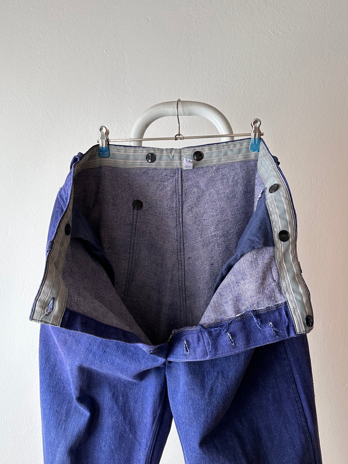 Vintage germany work denim trousers - w37