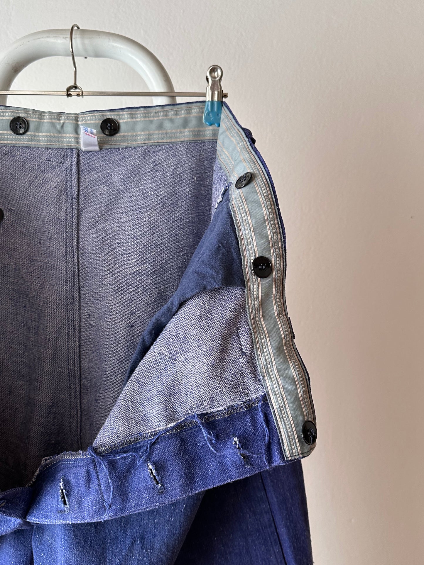 Vintage germany work denim trousers - w37