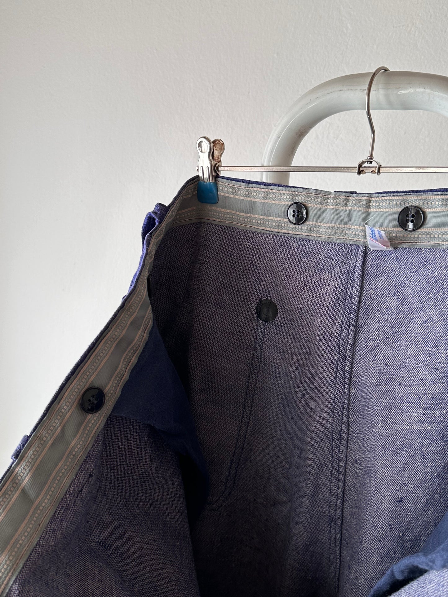 Vintage germany work denim trousers - w37