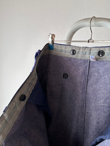 Vintage germany work denim trousers - w37