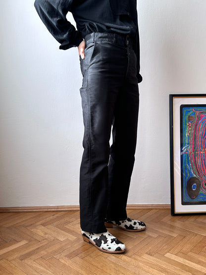 1960's French work Black moleskin Vintage Toto Praha Antique shop Vintage clothing store Secondhand Prague プラハ 古着屋 ヴィンテージ ユーロワーク  フランス買い付け フレンチワーク 黒モールスキン ブラックモールスキン 60年代