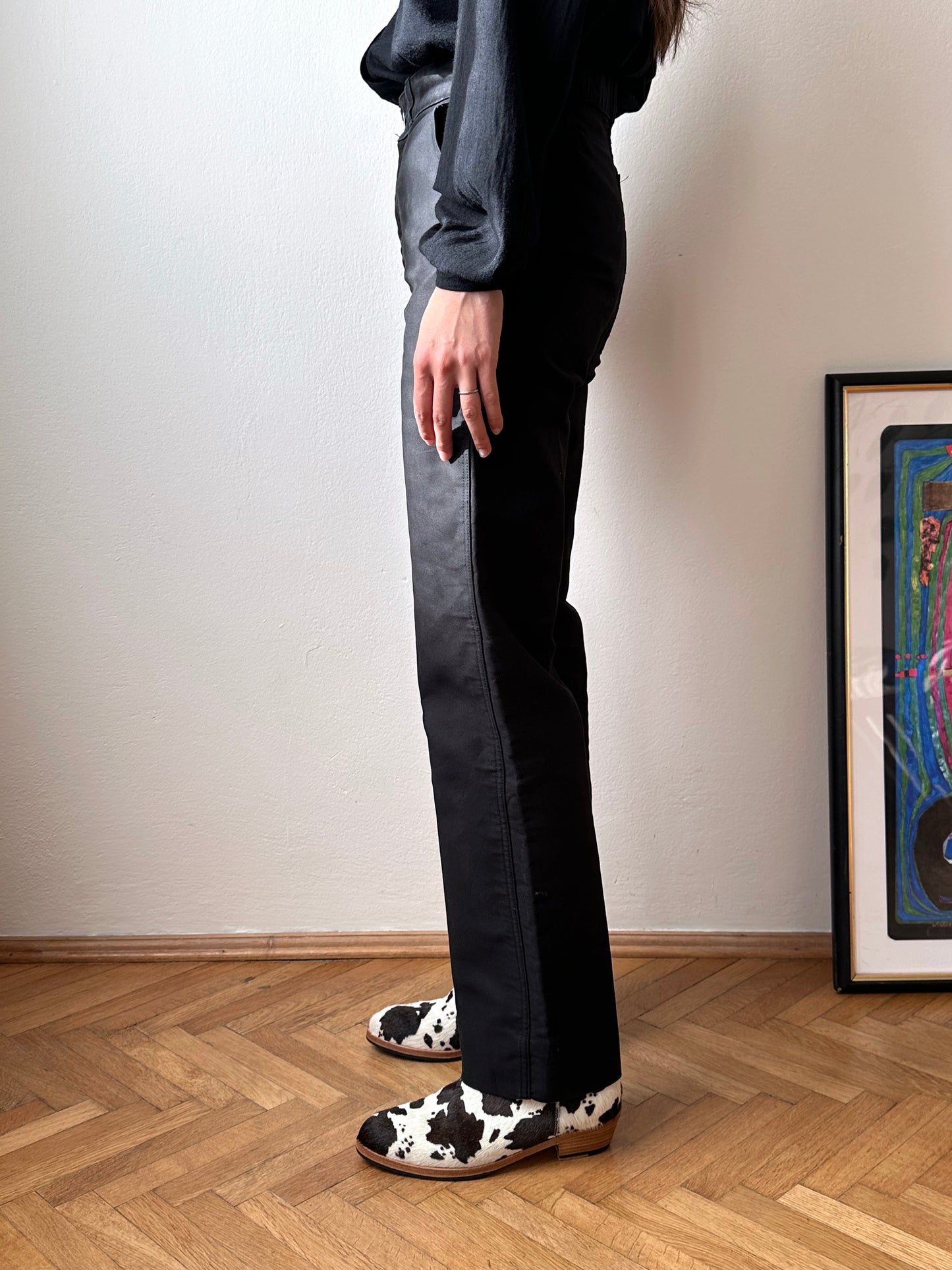 1960's French work Black moleskin Vintage Toto Praha Antique shop Vintage clothing store Secondhand Prague プラハ 古着屋 ヴィンテージ ユーロワーク  フランス買い付け フレンチワーク 黒モールスキン ブラックモールスキン 60年代