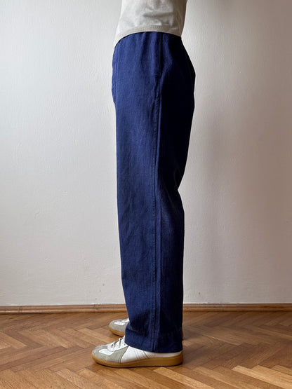 Vintage germany work denim trousers - w37