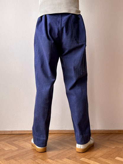 Vintage germany work denim trousers - w37
