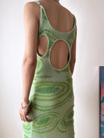 back hole dress