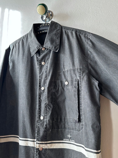 SS'99 Stone Island cotton/nylon shirt jacket