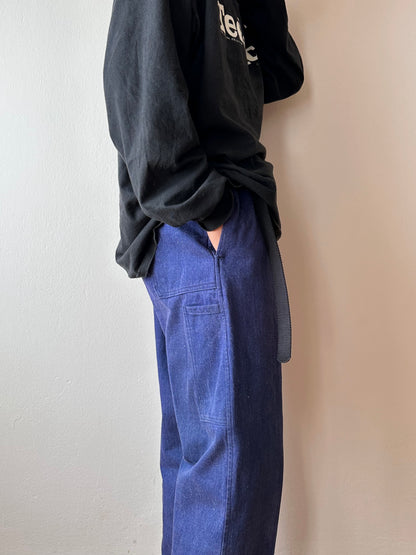 Vintage germany work denim trousers - w37