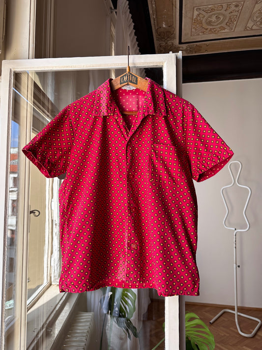 60s Open collar shirt