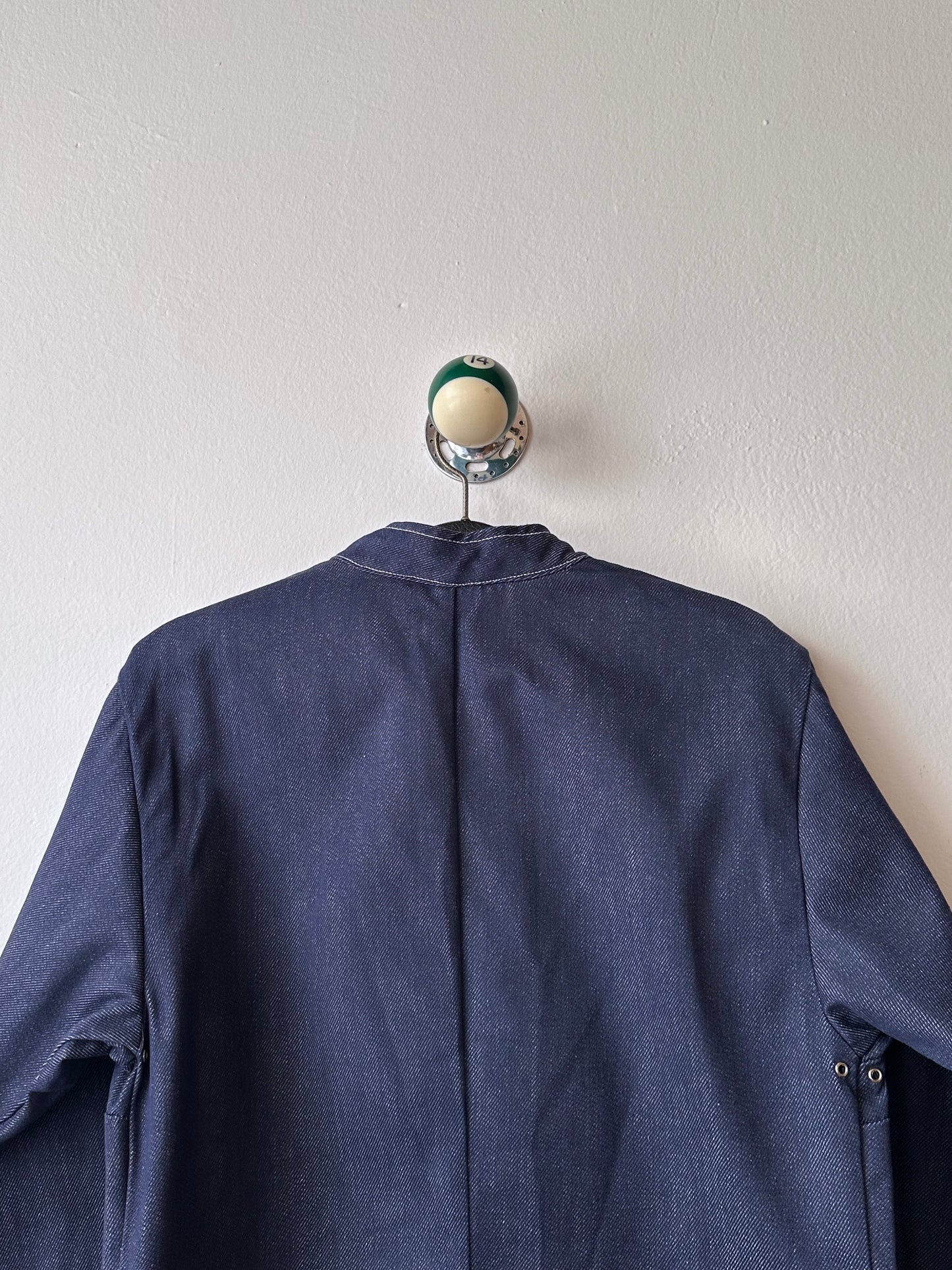 1970s French Denim work jacket , Deadstock