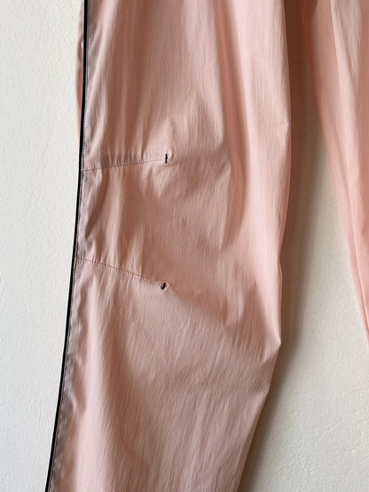 black pink nylon pants W30-