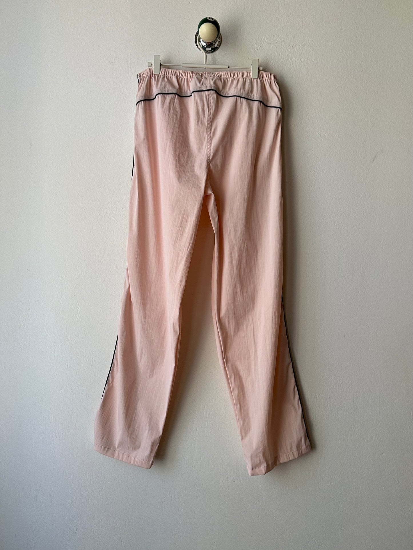 black pink nylon pants W30-