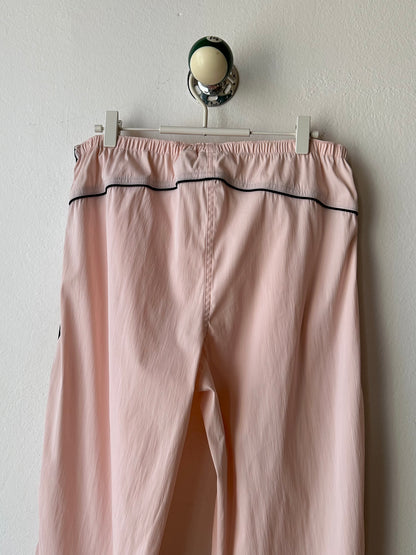 black pink nylon pants W30-