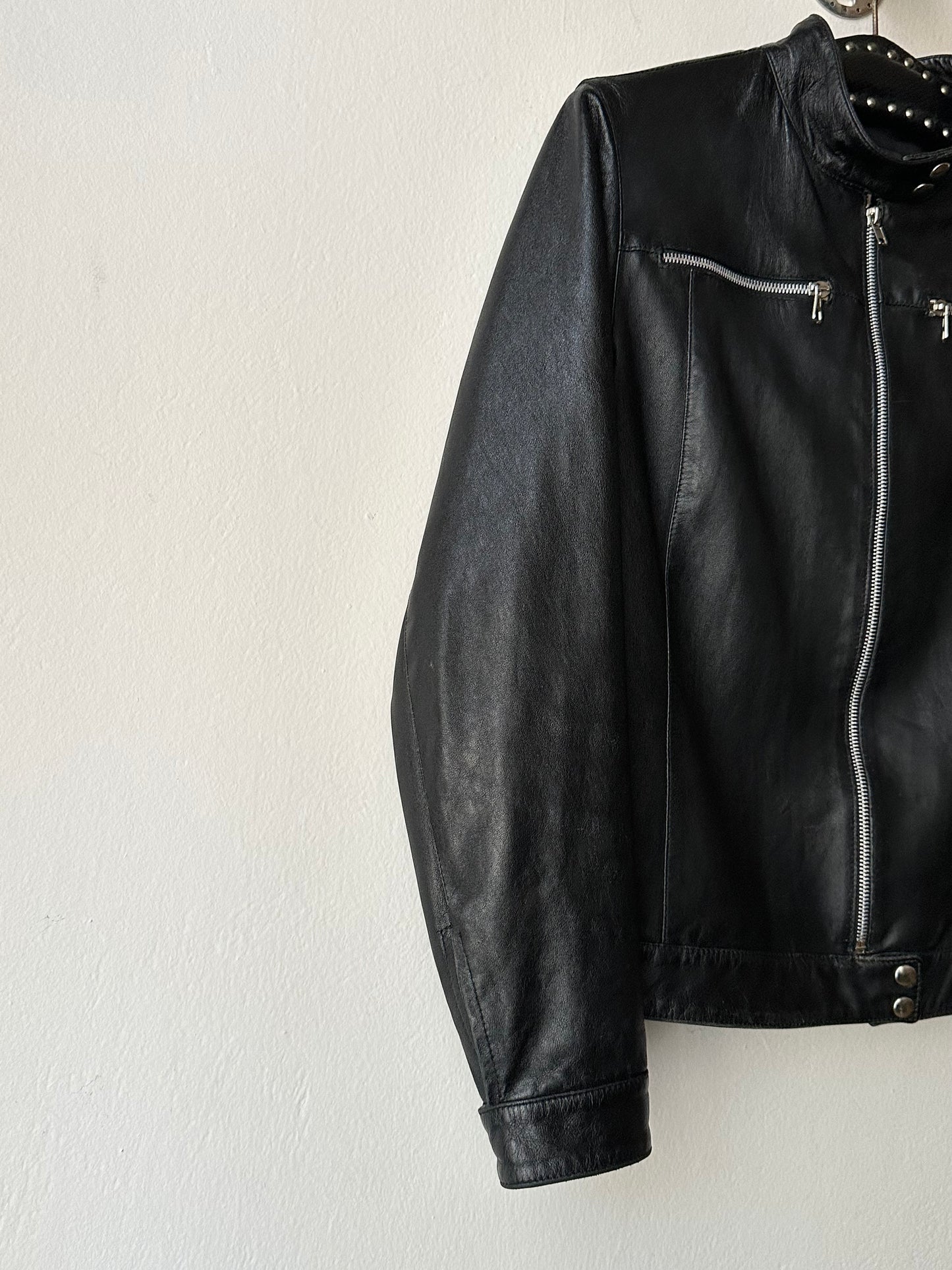 90s café racer jacket
