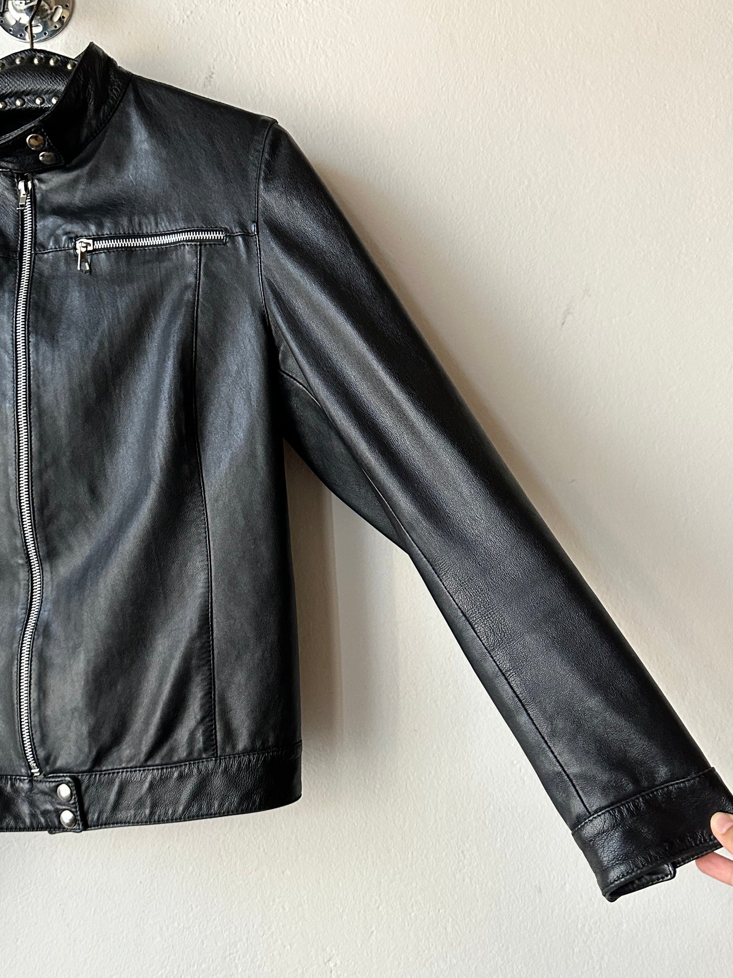 90s café racer jacket