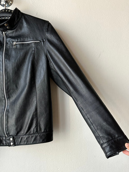 90s café racer jacket