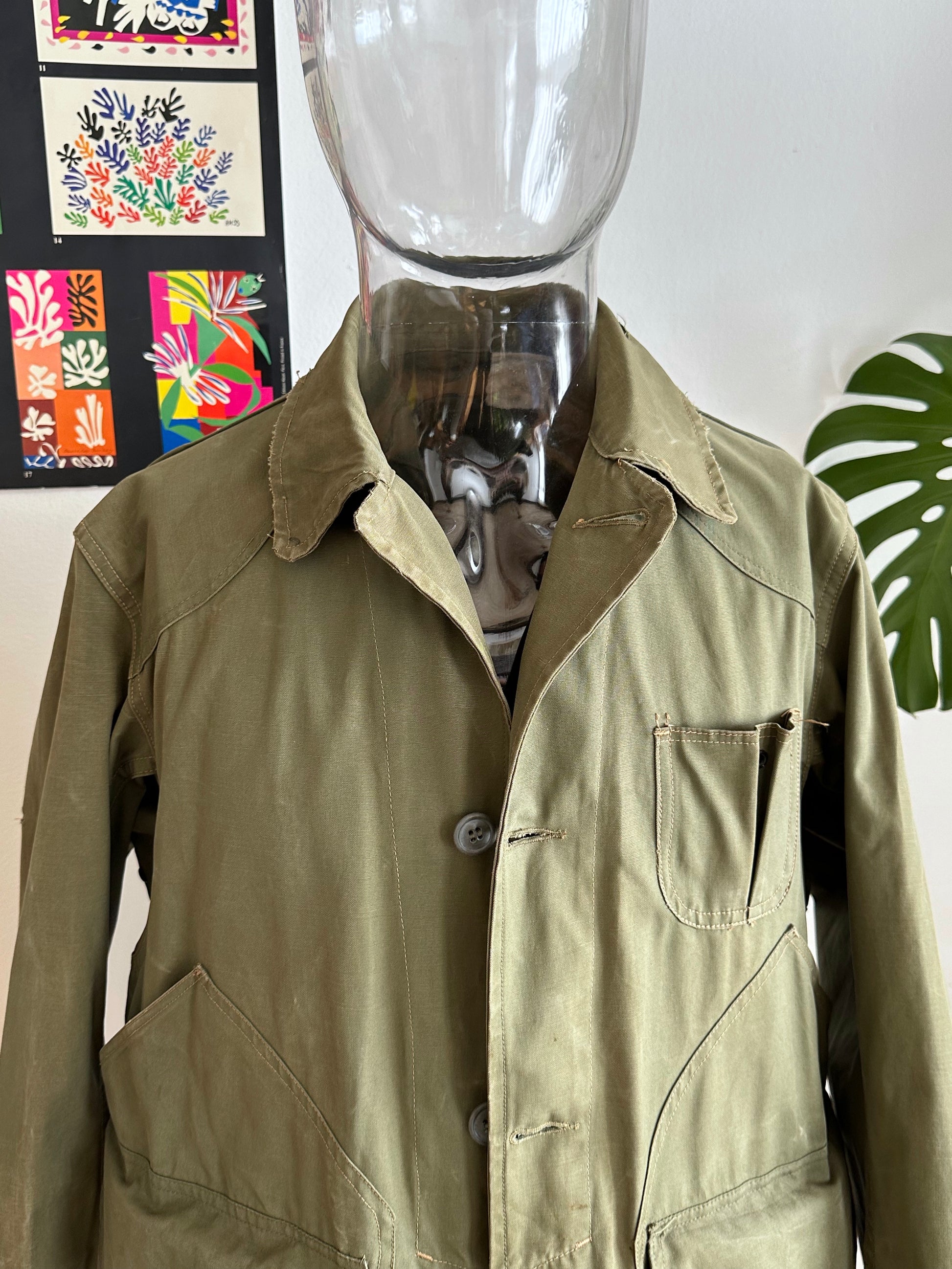 1930's 30s 30年代 L.L.Bean LL BEAN Hunting Jacket 1930s ハンティング ジャケット Vintage Rare レア Toto Vintage clothing shop Antique shop Praha Prague 古着屋 アメリカンヴィンテージ ヴィンテージ 古着卸 プラハ アンティークショップ