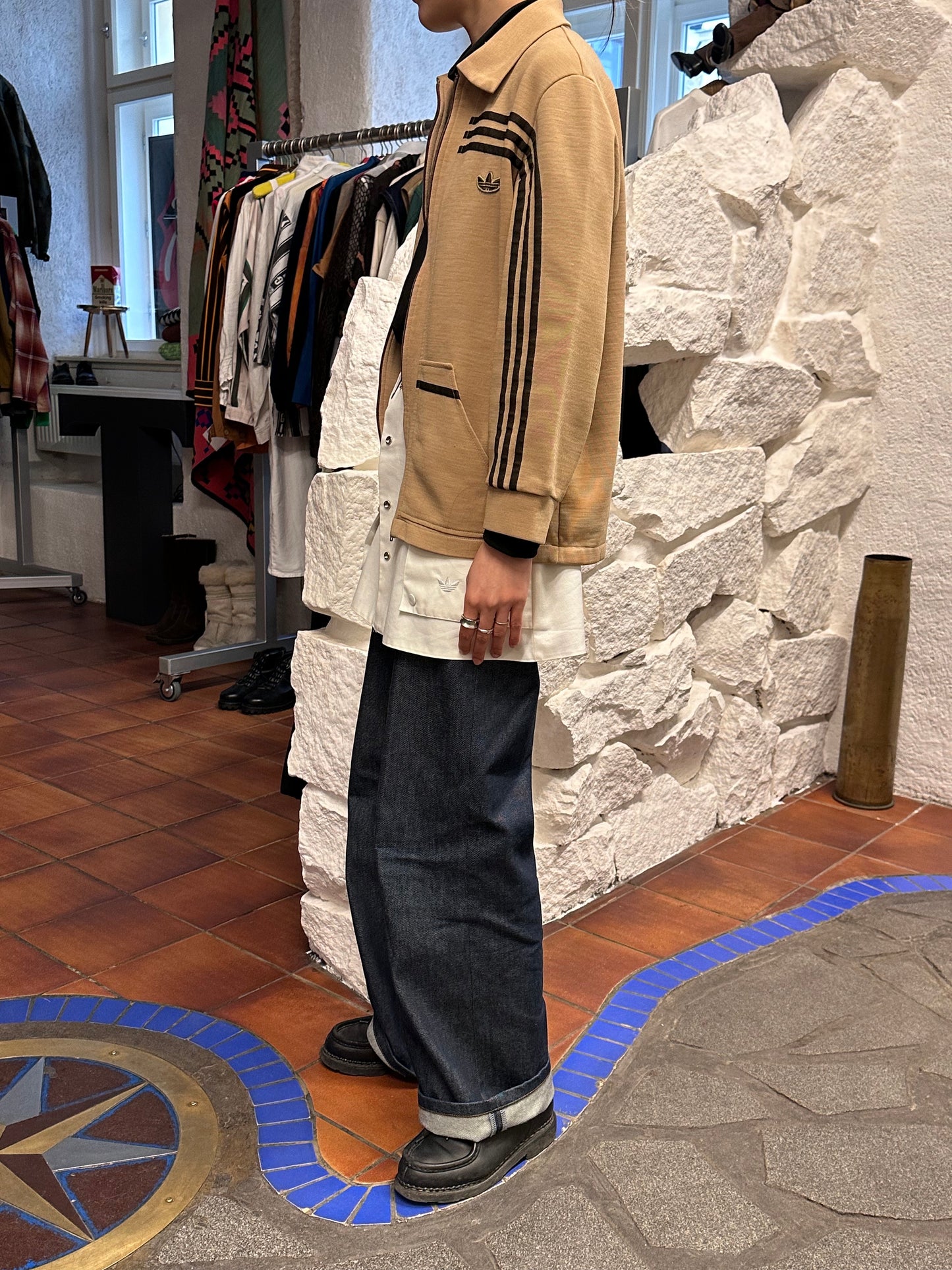 1970's adidas west germany club jersey jacket