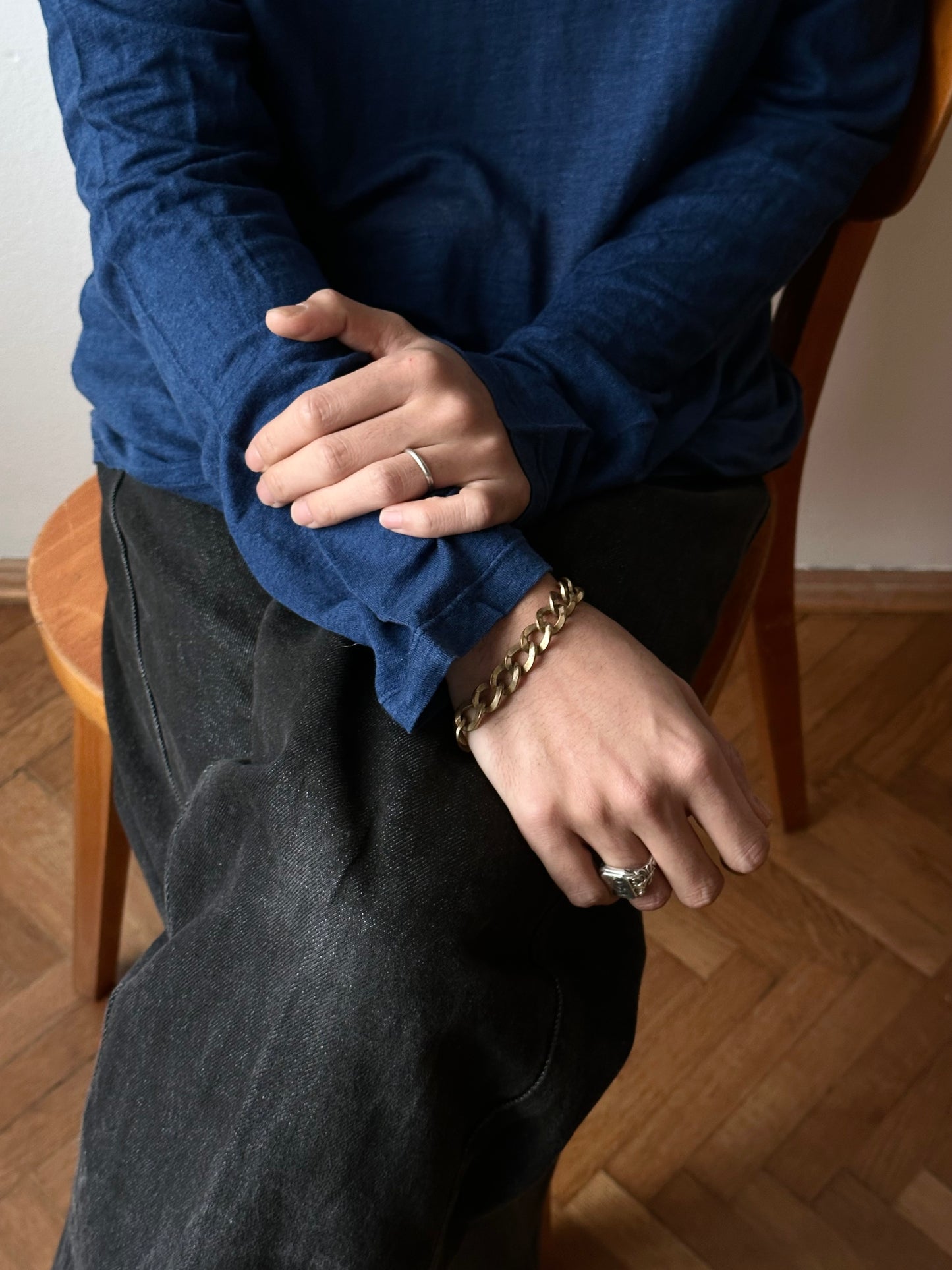 vintage French blass chain bracelet