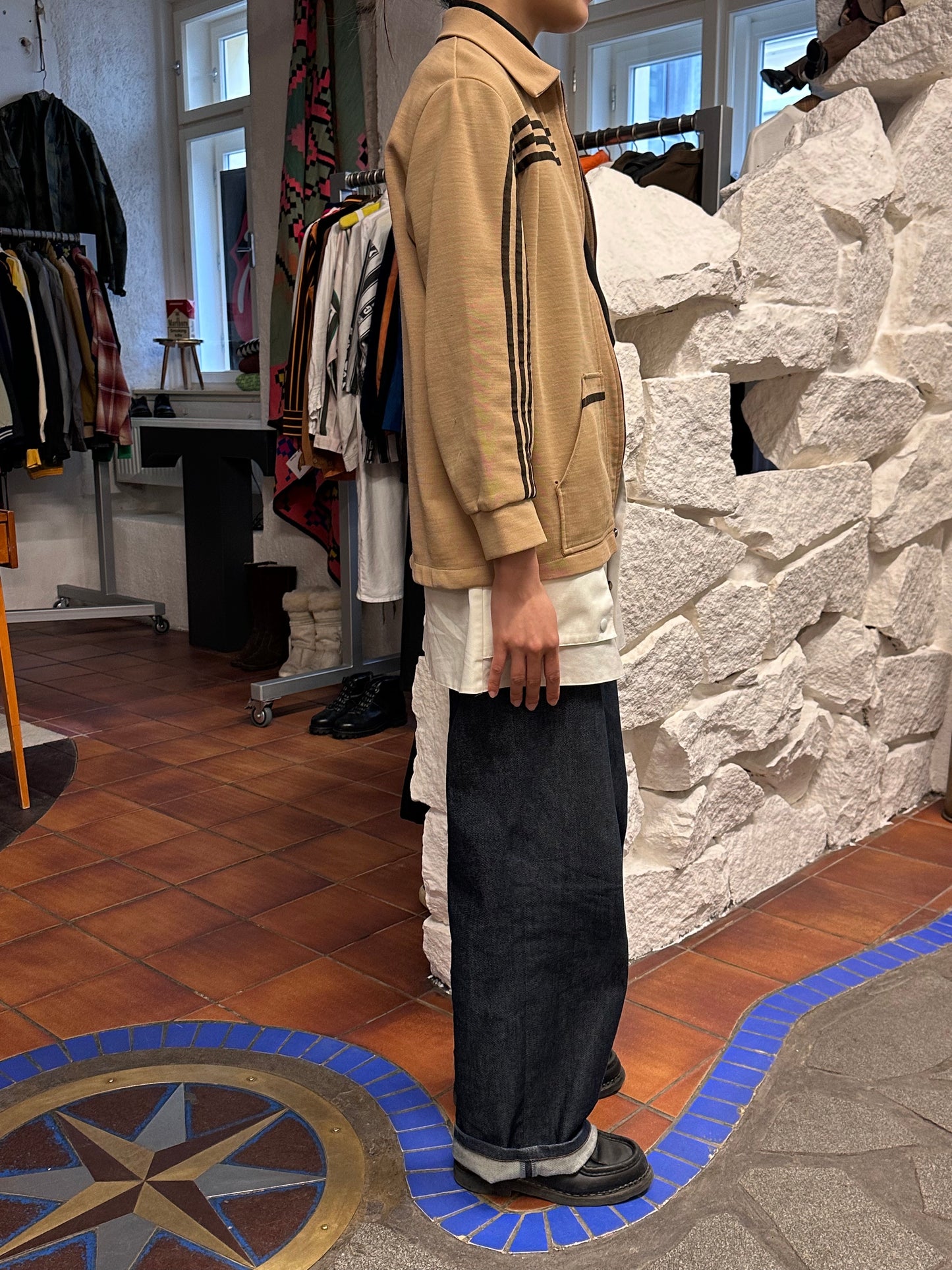 1970's adidas west germany club jersey jacket