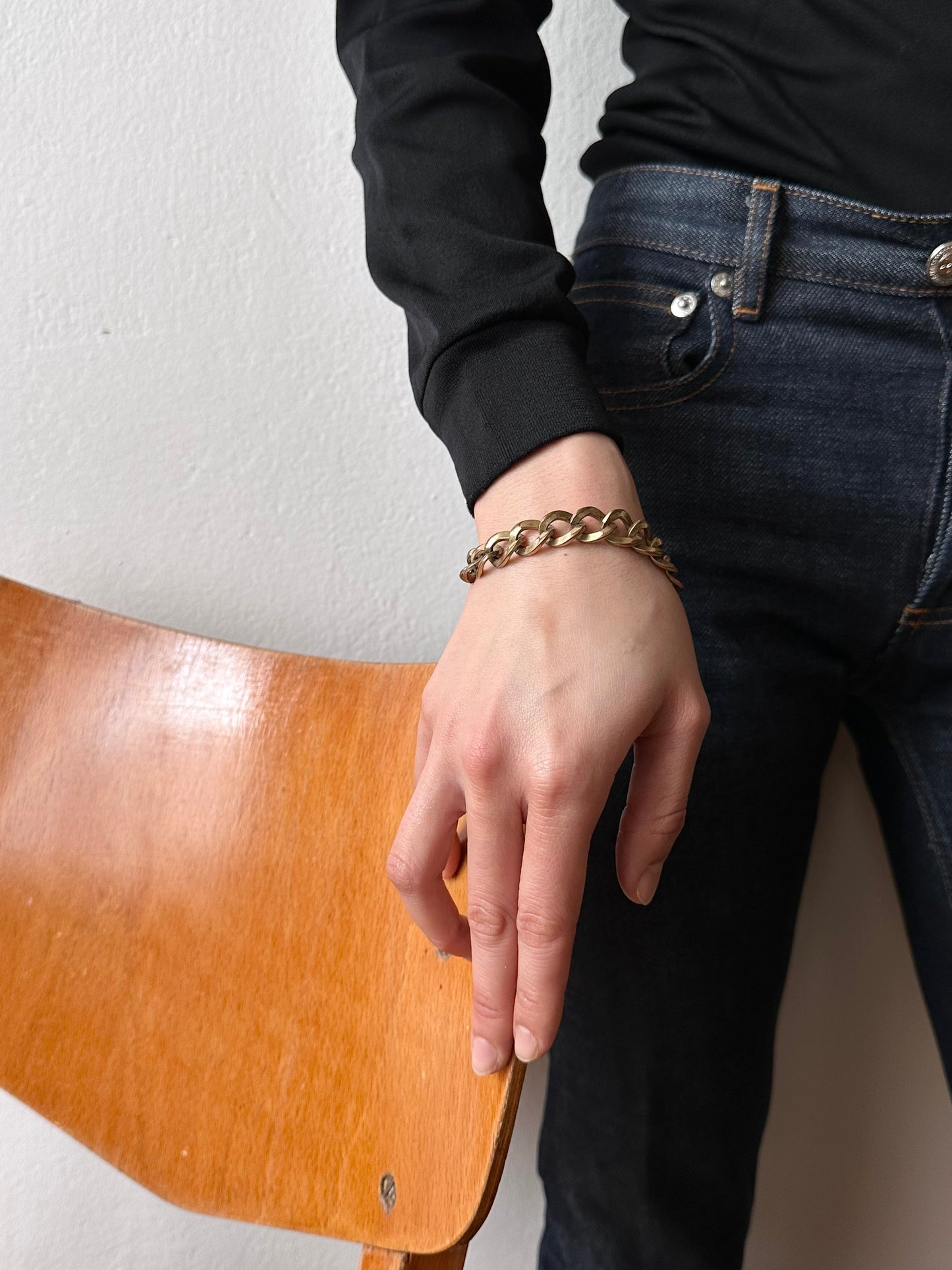 vintage French blass chain bracelet