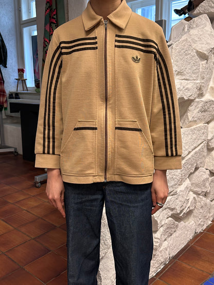 1970's adidas west germany club jersey jacket ガイコツ ジャージー Toto Praha Vintage clothing store Antique shop Prague プラハ 古着屋 古着 アンティークショップ ユーロ古着 アディダス ヨーロッパ古着 西ドイツ製 70年代