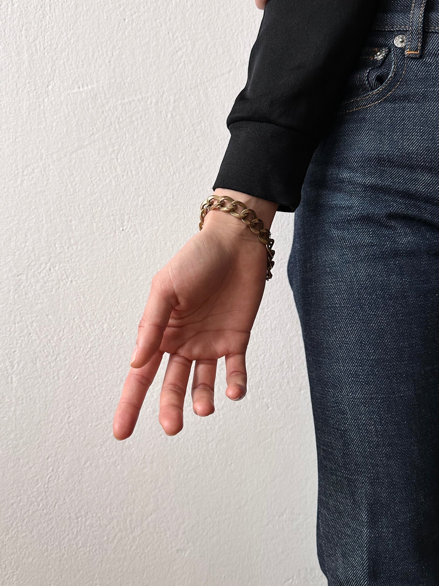 vintage French blass chain bracelet